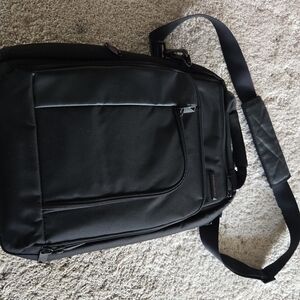 Briggs & Riley Black Messenger Bag